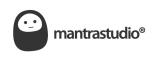 Логотип MANTRASTUDIO студия коммуникативного дизайна