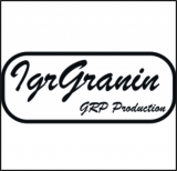 Логотип GRP production Производство. Монтажные работы.
